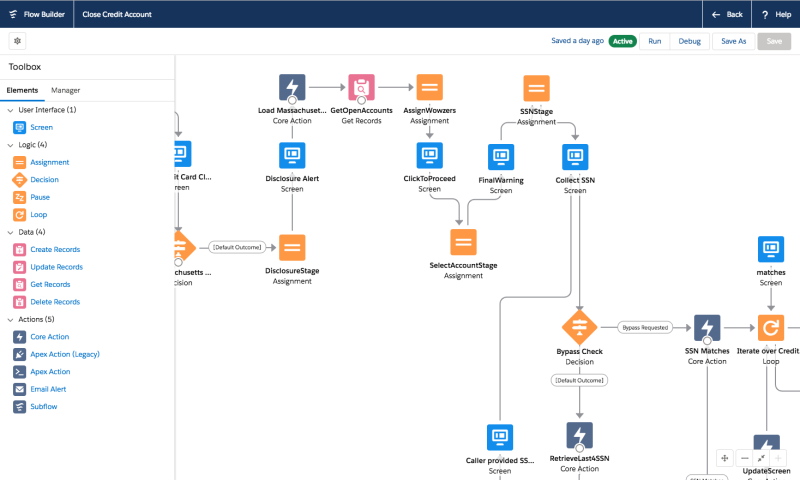 flow builder