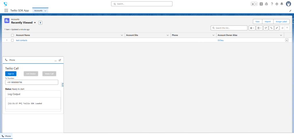Lightning Utility Bar