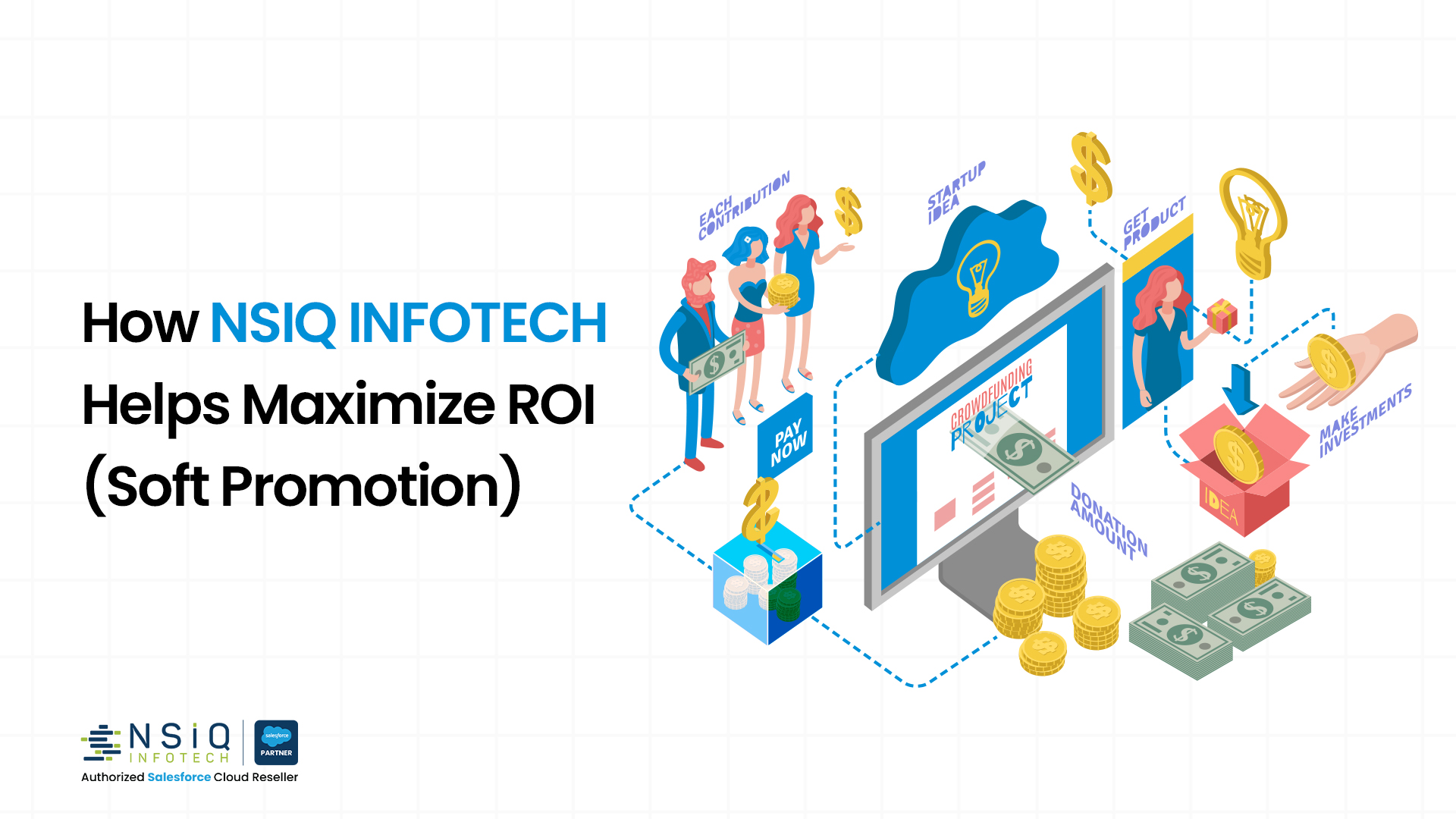 NSIQ Infotech helps businesses maximize ROI through smart digital solutions, strategic investments, and Salesforce-powered growth opportunities.