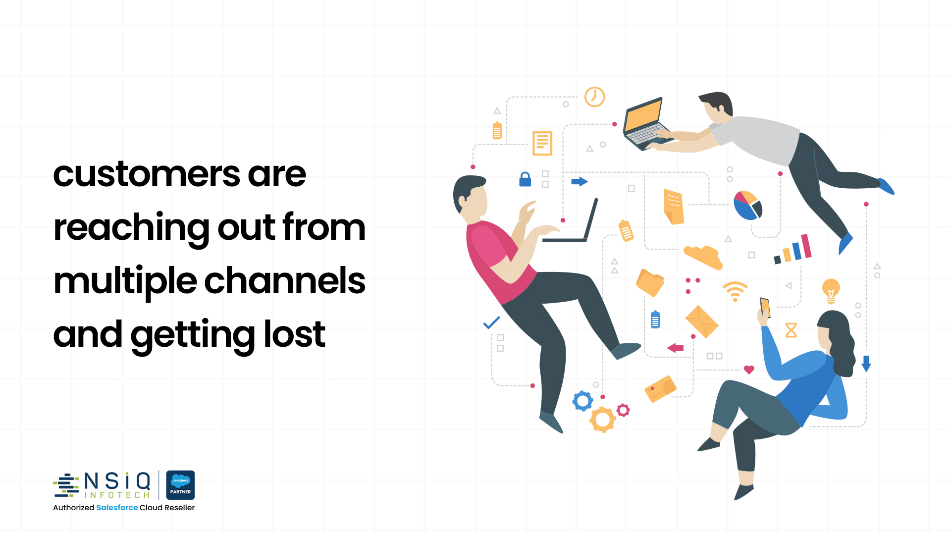 Customers contact businesses through multiple channels, but without a unified system their requests can get lost and delayed.