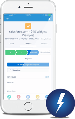Lightning Service Partner Mobile App