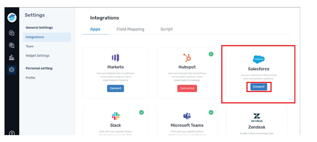Implementation screenshot