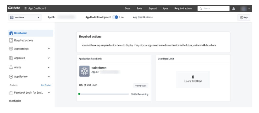 Implementation screenshot