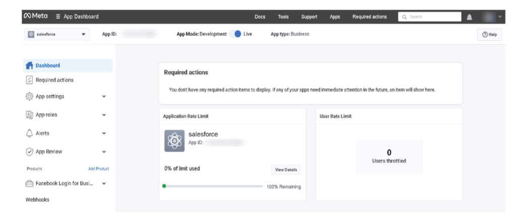 Implementation screenshot