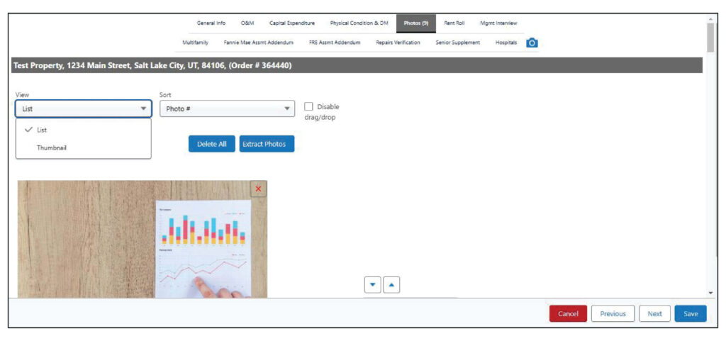 Implementation screenshot