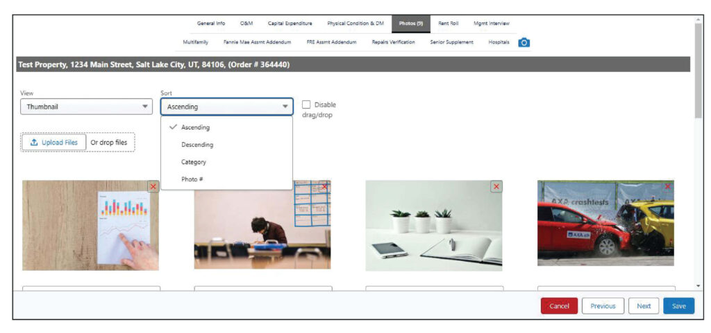 Implementation screenshot