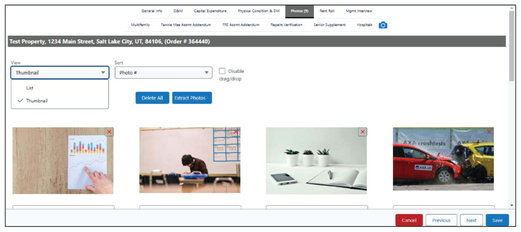Implementation screenshot