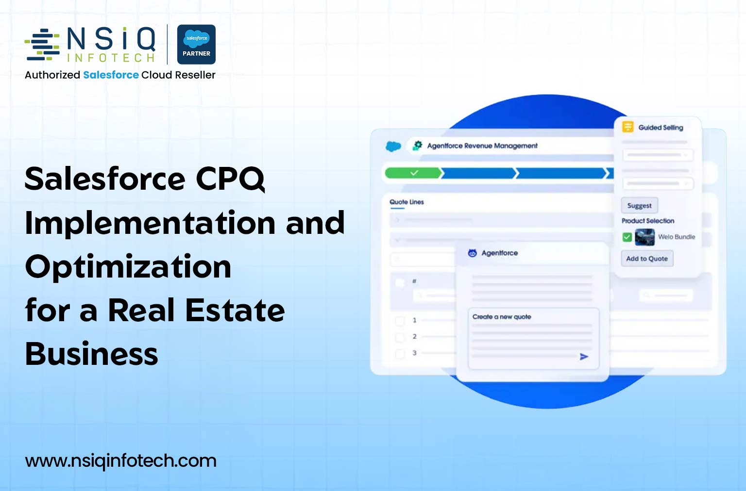 Salesforce CPQ Implementation and Optimization for a Real Estate Business