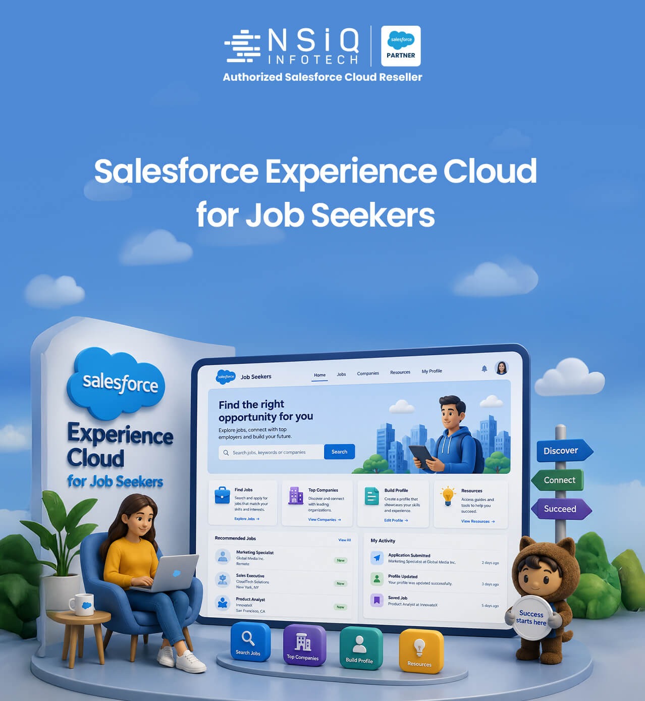 Salesforce Experience Cloud for Job Seekers