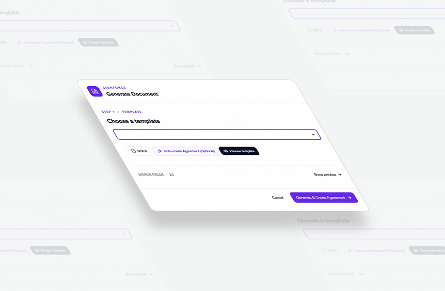 Auto Document Generation 