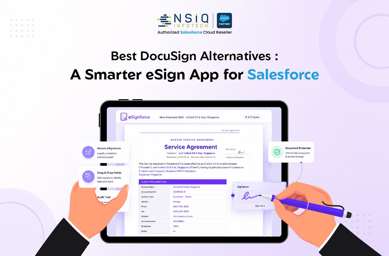 Best DocuSign Alternatives : A Smarter eSign App for Salesforce