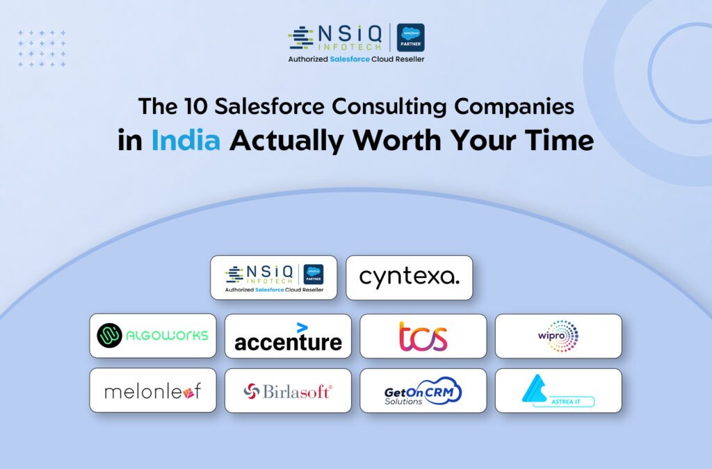 The 10 Salesforce Consulting Companies in India Actually Worth Your Time