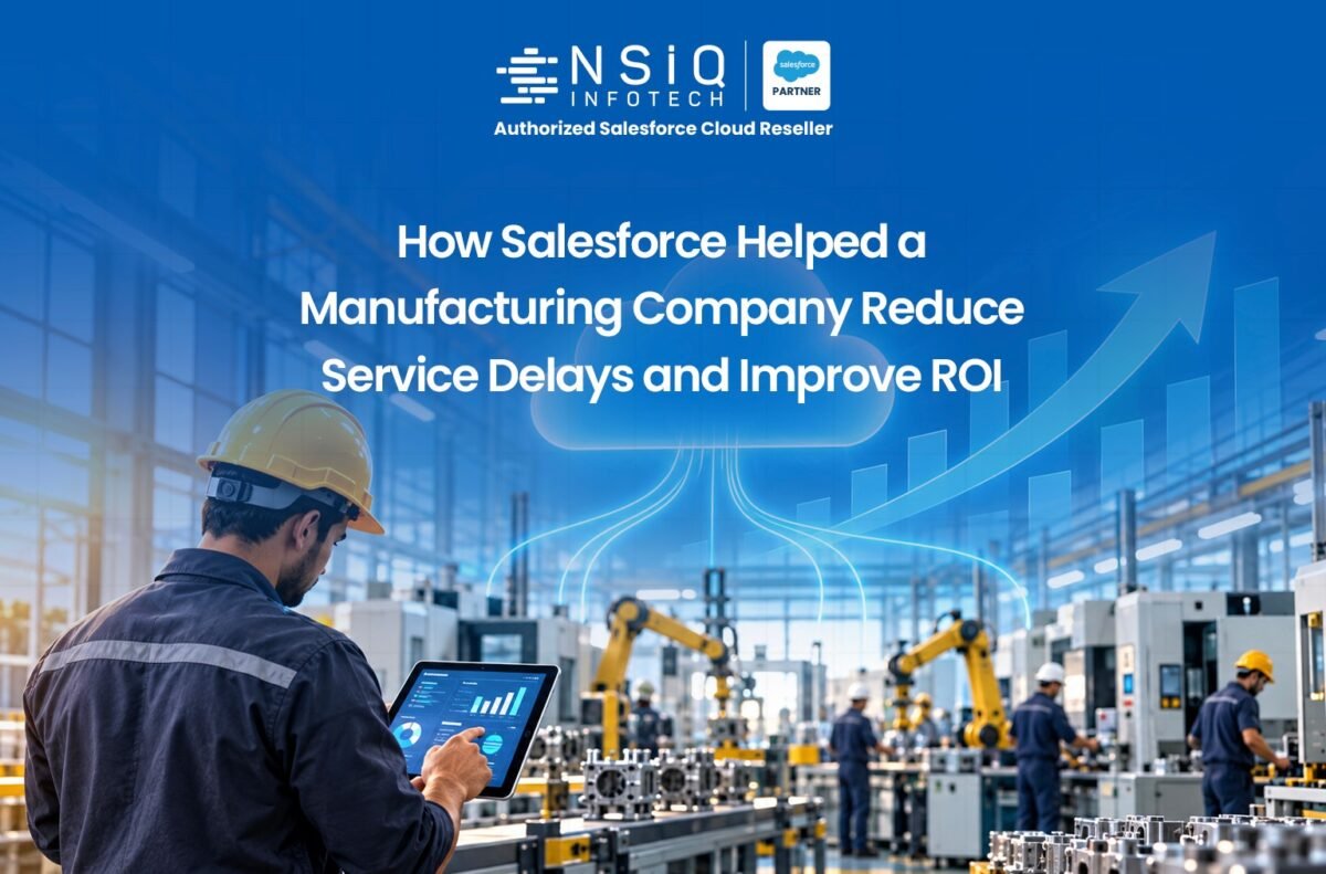How Salesforce Helped a Manufacturing Company Reduce Service Delays and Improve ROI