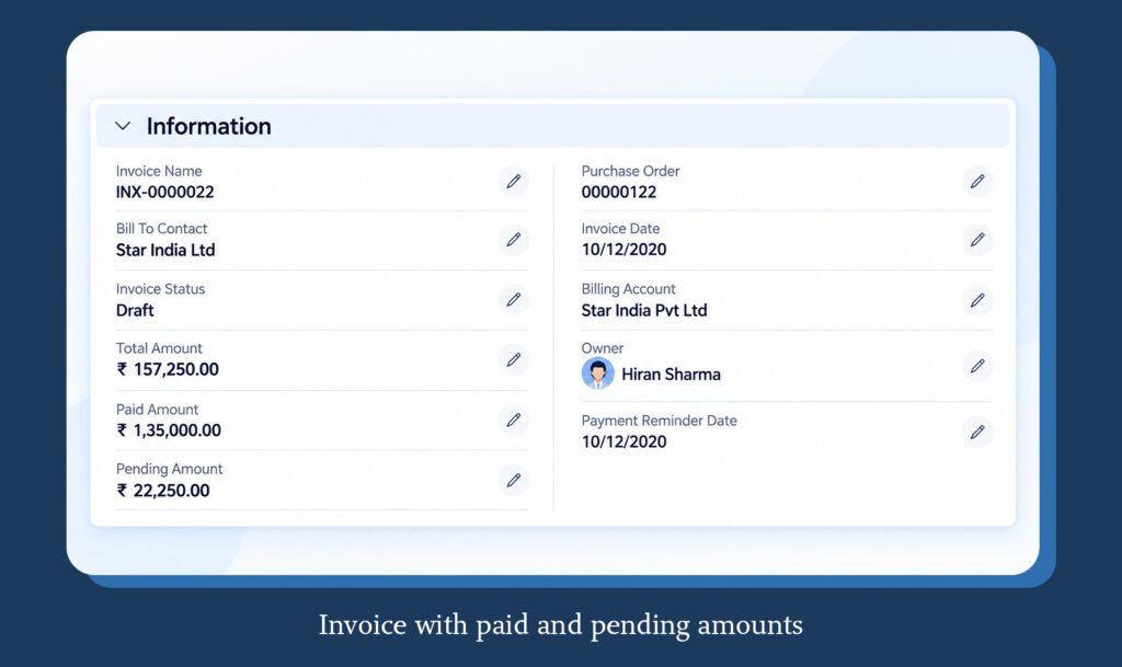 Implementation screenshot